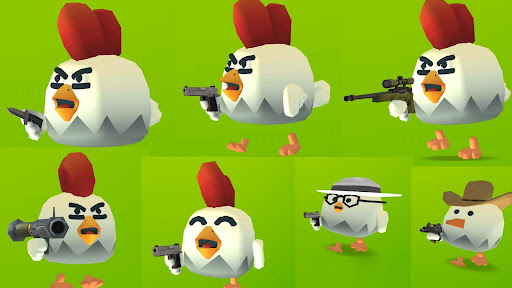 Chicken Gun — экран приложения